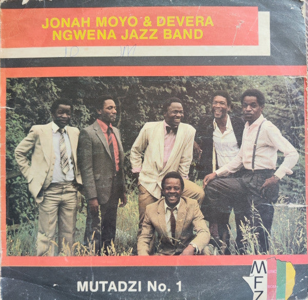 Image of Front Cover of LP - /VG - JONAH MOYO & DEVERA NGWENA JAZZ BAND, Mutadzi No. 1 (Zimbabwe; ZML 1035, Zimbabwe 1988), This copy does not have the sleeve.,  - 4126319E