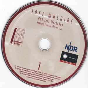 Image of Label Cover of 2xCD - VG+/VG+ - SOFT MACHINE, NDR Jazz Workshop (Cuneiform Records; Rune 305/306, US 2010, Jewel Case, CD + DVD), With 1 page press sheet, hole punched through barcode.,  - 4116329C