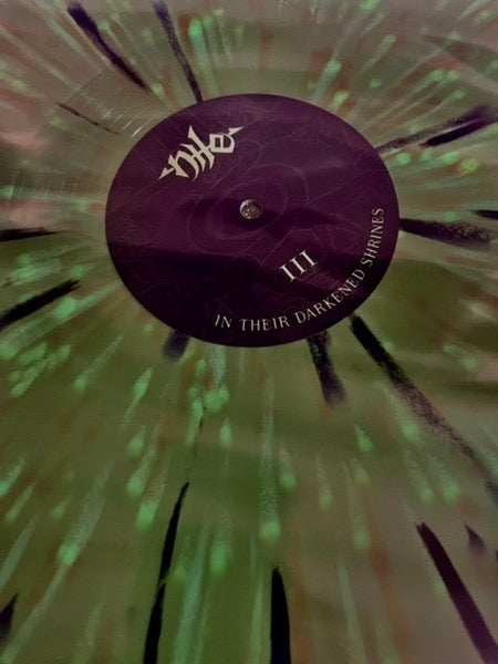 Image of Label Cover of 2xLP - VG+/VG - NILE, In Their Darkened Shrines (Relapse Records; RR 6542, US 2021 Reissue, Gatefold, Insert), Strong VG - some light marks on sides 2 + 3 only.  With stickered plastic outer. ,  - 4126357E