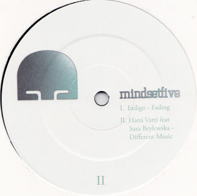 Image of Front Cover of 12" - /VG+ - INDIGO / HATTI VATTI, Fading / Different Music (Mindset ; Mindset 005, UK 2009), ,  - 4126136E