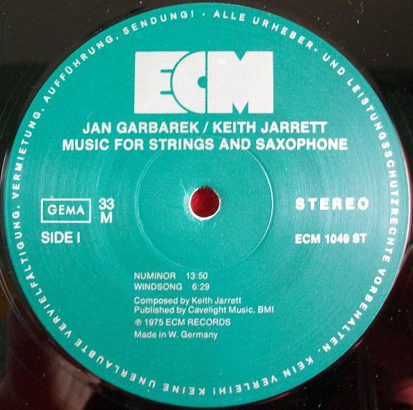 Image of Label Cover of LP - G+/VG - KEITH JARRETT / JAN GARBAREK, Luminessence (ECM Records; ECM 1049 ST, Germany 1975, Embossed Sleeve), Sleeve has ringwear, edgewear and staining - bit shabby.,  - 4126330E