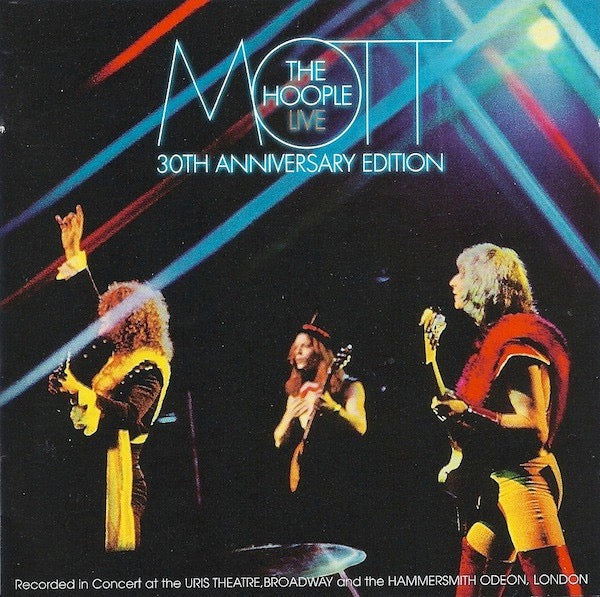 Image of Front Cover of 2xCD - VG+/VG+ - MOTT THE HOOPLE, Mott The Hoople Live - 30th Anniversary Edition (Columbia; 88697442852, Europe 2009 Reissue, Double CD Case), ,  - 4116301C