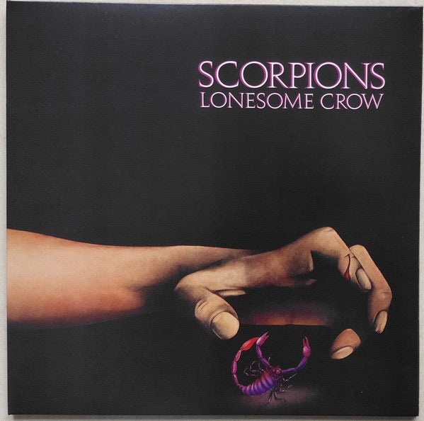 Image of Front Cover of 2xLP - NEW/NEW - SCORPIONS, Lonesome Crow (Brain; 758 3941, Germany 2026, Limited Edition, Remastered, Transparent Vinyl), , A psychedelic hard rock debut with bluesy guitar, long instrumental passages and a spacey early 70s sound. A fascinating glimpse of the Scorpions before they became arena rock heavyweights. - 4036175E
