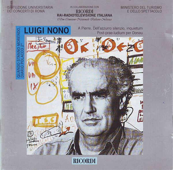 Image of Front Cover of CD - VG+/VG+ - LUIGI NONO, Quando Stanno Morendo, Diario Polacco 2� (Dischi Ricordi S.p.A.; CRMCD 1003, Italy 1991), ,  - 4136188E