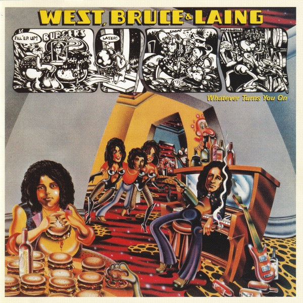 Image of Front Cover of CD - VG+/VG+ - WEST, BRUCE & LAING, Whatever Turns You On (Esoteric Recordings; ECLEC 2075, UK & Europe , Jewel Case), ,  - 4116306C