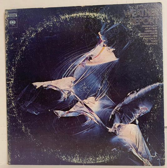 Image of Front Cover of LP - VG/VG+ - WEATHER REPORT, Weather Report (Columbia; KC 30661, US 1971, Pasteback Sleeve), Mottling, light marks only. Ring and edge wear.,  - 4146195S