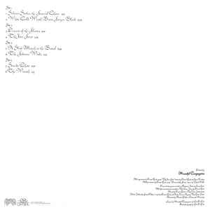 Image of Back Cover of 2xLP - VG+/VG+ - MOURNFUL CONGREGATION, The June Frost (20 Buck Spin; SPIN053, US 2022 Reissue, Gatefold, Silver/White merge with black splatter vinyl), ,  - 4126359E
