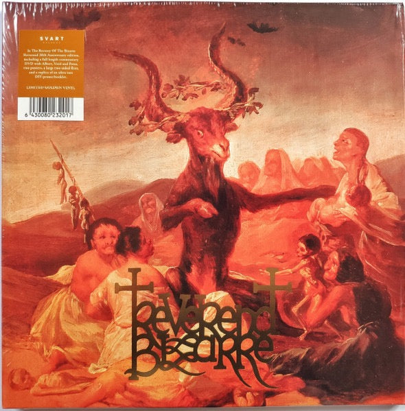 Image of Front Cover of LP - VG+/VG+ - REVEREND BIZARRE, In The Rectory Of The Bizarre Reverend (Svart Records; SVR 008, Finland 2023, 2 Booklets, 3 Posters, Translucent gold vinyl, DVD), ,  - 4126363E
