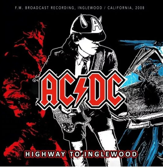 Image of Front Cover of LP - VG+/VG - AC/DC, Highway To Inglewood (Eagle Eyes Entertainment; EEE-82610,  2024, Transparent Red vinyl. Unofficial), ,  - 4126343E
