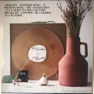 Image of Back Cover of LP - VG+/VG+ - BILL CALLAHAN, Gold Record (Drag City; DC760, USA & Europe 2020, Inner), A couple of hairlines,                   - 4126412E