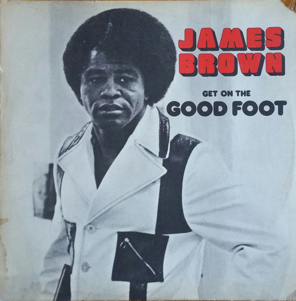 Image of Front Cover of 2xLP - G+/VG+ - JAMES BROWN, Get On The Good Foot (Polydor; PD2-3004, US 1972, Gatefold, Monarch Pressing, Side 1 Label Slightly Offset Printing), Cut corner (notched). Lots of moisture marks and water damage on sleeve, but still sturdy and intact. ,  - 4146197S