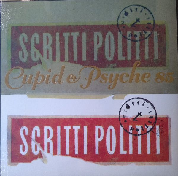 Image of Front Cover of LP - EX/EX - SCRITTI POLITTI, Cupid & Psyche 85 (Rough Trade; RTRADLP695, Europe 2021 Reissue, Embossed Sleeve, Inner & Insert), Seal opened instore, still in shrinkwrap.,  - 4146215S