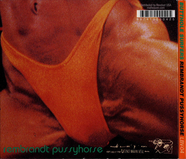 Image of Back Cover of CD -  - BUTTHOLE SURFERS, Rembrandt Pussyhorse / Cream Corn From The Socket Of Davis (Latino Bugger Veil; LBV-04, US 1999, Digipak), ,  - 4136221E