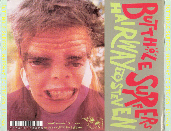 Image of Back Cover of CD - VG+/VG+ - BUTTHOLE SURFERS, Hairway To Steven (Latino Bugger Veil; LBV-06, US 1999, Digipak), ,  - 4136222E
