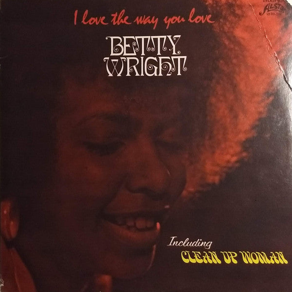 Image of Front Cover of LP - VG/G+ - BETTY WRIGHT, I Love The Way You Love (Alston Records; SD 33-388, US 1972, Richmond Pressing), Edge Wear, Creased, Cut Out Notched,  - 4146220S
