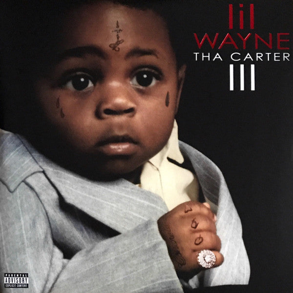 Image of Front Cover of 2xLP - VG+/EX - LIL WAYNE, Tha Carter III (Cash Money Records; B0029173-01, US 2018 Reissue, Red & Black Galaxy, 180g. With stencil.), ,  - 4126438E