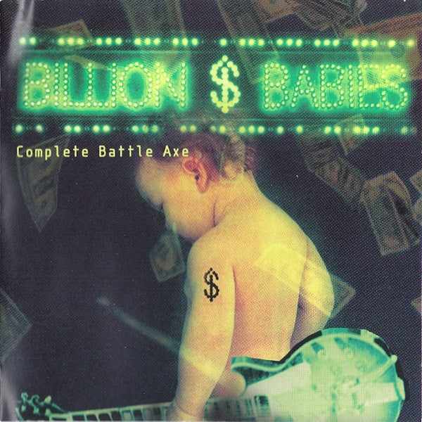 Image of Front Cover of 3xCD - VG+/VG+ - BILLION DOLLAR BABIES, Complete Battle Axe (Burning Airlines; Pilot 77, UK 2001, Double CD Case), ,  - 4136235E