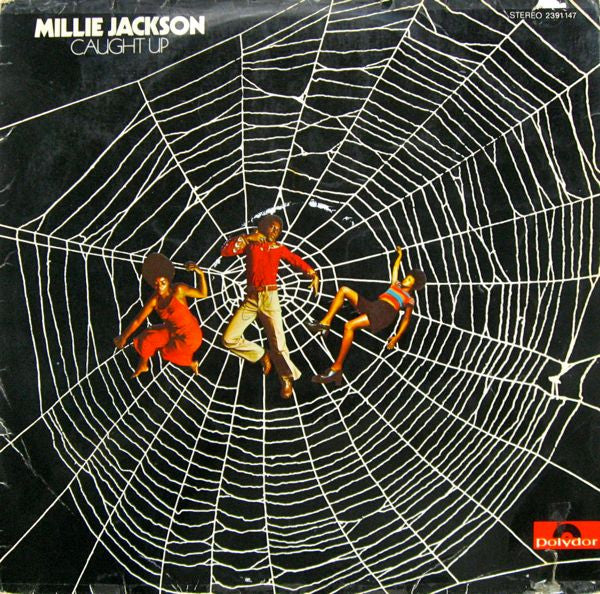 Image of Front Cover of LP - VG/VG+ - MILLIE JACKSON, Caught Up (Polydor; 2391 147, Germany 1975), ,  - 4146221S
