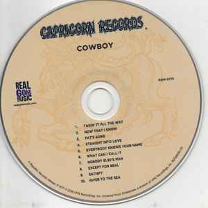 Image of Label Cover of CD - VG+/VG+ - COWBOY, Cowboy (Real Gone Music; RGM-0710, US 2018 Reissue, Jewel Case, Booklet), ,  - 4116347C