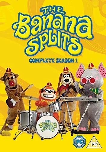 Image of Front Cover of 6xDVD - VG+/VG+ - VARIOUS, The Banana Splits - Complete Season 1 (Warner Brothers; D0H4229,  2009, Box Set), ,  - 4136238E