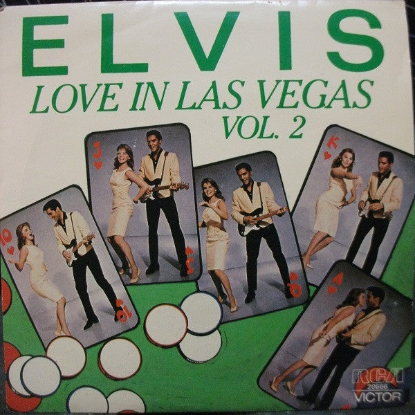 Image of Front Cover of 7" EP - EX/VG+ - ELVIS PRESLEY, Love In Las Vegas Vol.2 (RCA Victor ; 20666, Australia & New Zealand 1984, Picture Sleeve), Very Strong VG+,  - 4126086E