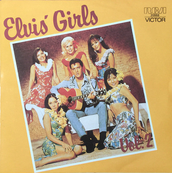 Image of Front Cover of 7" EP - VG+/EX - ELVIS PRESLEY, Elvis' Girls Vol. 2 (RCA Victor ; 20668, Australia 1984, Picture Sleeve), ,  - 4126080E