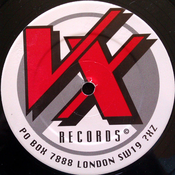 Image of Back Cover of LP - /VG - FORCE '44, Believe In Love (VX Records; VX 001, UK ), Italo/Euro style pumpin house. Light marks only,  - 4126458E