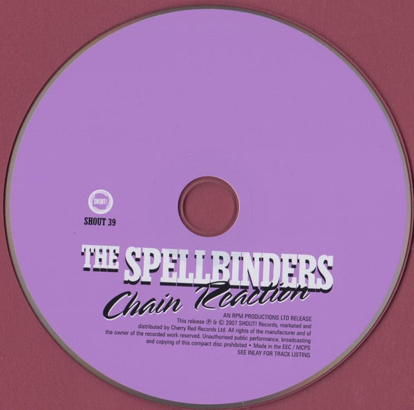 Image of Label Cover of CD - VG+/VG+ - THE SPELLBINDERS, Chain Reaction (Shout! Records; SHOUT 39, UK 2007 Reissue, Jewel Case), ,  - 4116379C