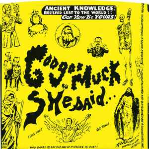 Image of Back Cover of 7" - VG+/VG+ - CRAMPS, Goo Goo Muck / She Said (IRS; PFP1003, UK 1981, Promo, Picture Sleeve), ,  - 4126528E