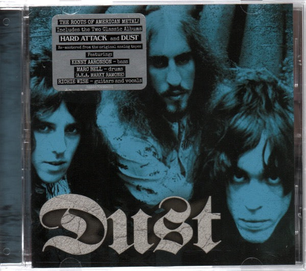 Image of Front Cover of CD - VG+/VG+ - DUST, Hard Attack / Dust (Kama Sutra ; 88883702892, US 2013 Reissue, Jewel Case), ,  - 4116412C