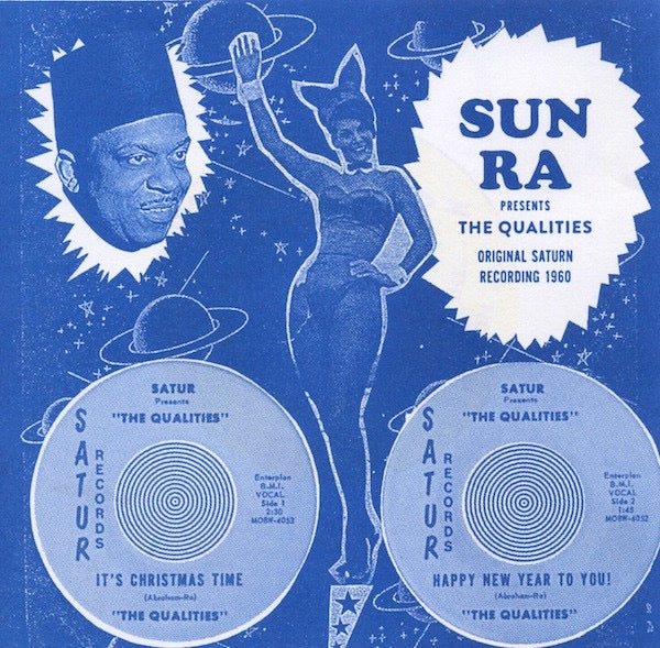 Image of Front Cover of 7" - EX/EX - THE QUALITIES, Sun Ra Presents The Qualities (Norton Records; 45-169, US 2011 Reissue, Picture Sleeve, Red Vinyl), ,  - 4126512E