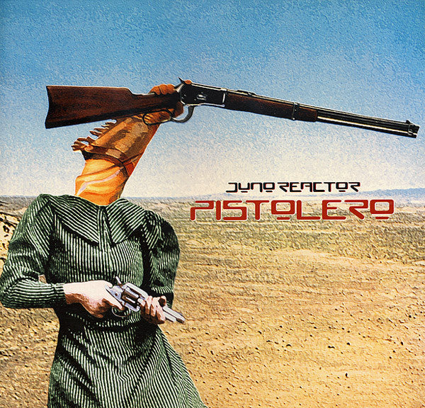 Image of Front Cover of 12" - VG/VG+ - JUNO REACTOR, Pistolero (Blue Room Released; BR083, UK 1999), Only a handful of hairlines. Sleeve has minor edge wear,  - 4126537E