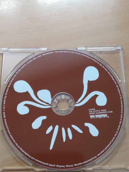 Image of Label Cover of CD - VG+/VG+ - OASIS, I'm Outta Time (Big Brother; RKIDSCD55, UK 2008, Jewel Case), Single.,  - 4236013E