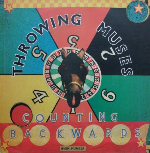 Image of Front Cover of 12" EP - VG+/VG+ - THROWING MUSES, Counting Backwards (4AD; BAD 1001, UK 1991), ,  - 4246005S