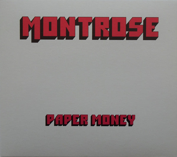 Image of Front Cover of CD - VG+/VG+ - MONTROSE, Paper Money (Rhino Records; 081227942175, Europe 2017), ,  - 4236017E