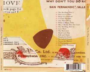 Image of Back Cover of CD - VG+/VG+ - RODNEY GRAHAM, Bed-Bug, Love Buzz And Other Short Songs In The Popular Idiom (Dia Center For The Arts; DIA 004, US 2001), ,  - 4236018E