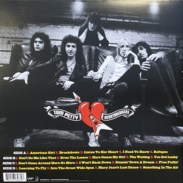 Image of Back Cover of 2xLP - VG+/EX - TOM PETTY & THE HEARTBREAKERS, Greatest Hits (Geffen Records; B0024293-01, US 2016, Gatefold), Sleeve has a bumped corner. ,  - 4226021E