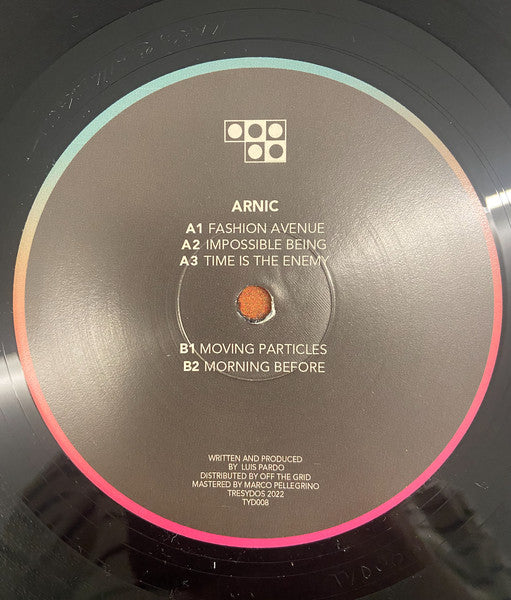 Image of Label Cover of 12" - VG/VG+ - ARNIC, Fashion Avenue EP (Tresydos; TYD008, Spain 2023, Picture Sleeve), Vinyl looks unplayed, tiny corner bumps to sleeve.,  - 4226004E