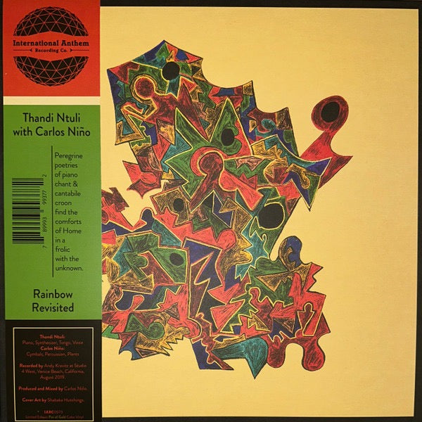 Image of Front Cover of LP - VG+/VG+ - THANDI NTULI WITH CARLOS NI�O, Rainbow Revisited (; IARC0073, Worldwide 2023, Inner & Insert, With Obi, Pot of Gold Vinyl), ,  - 4216059C