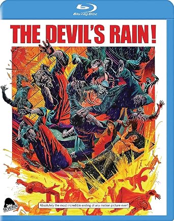 Image of Front Cover of Blu-Ray - VG+/VG+ - ROBERT FUEST, Devil's Rain Blu-Ray (SEVERIN; SEV91981,   ), ,  - 4256009S