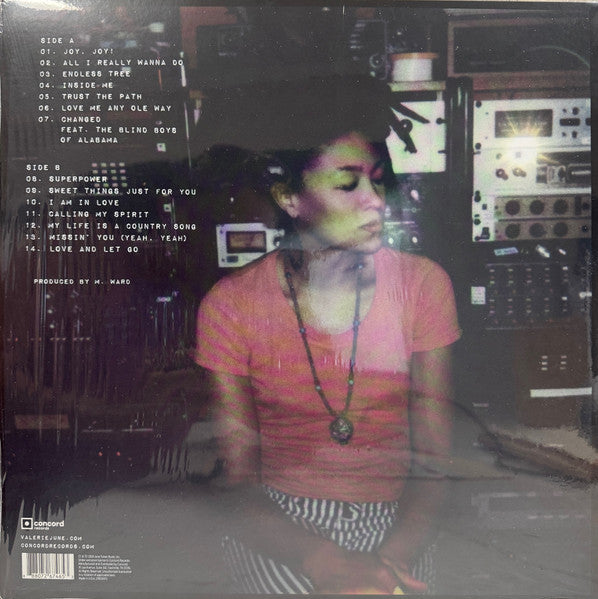 Image of Back Cover of LP - VG+/VG+ - VALERIE JUNE, Owls, Omens, And Oracles (Concord Records; CRE02872, US 2025, Inner & Insert), Still In Opened Shrinkwrap,  - 4246020S