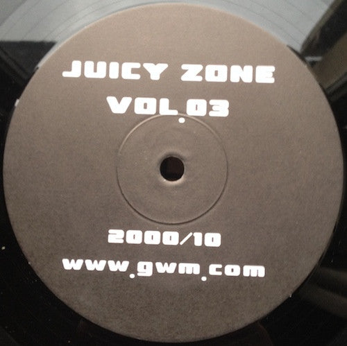 Image of Front Cover of 10" - /VG - JUICY ZONE, Vol. 03 (GWM Records; GR-010, Japan 2000, Plain Sleeve), ,  - 4226009E