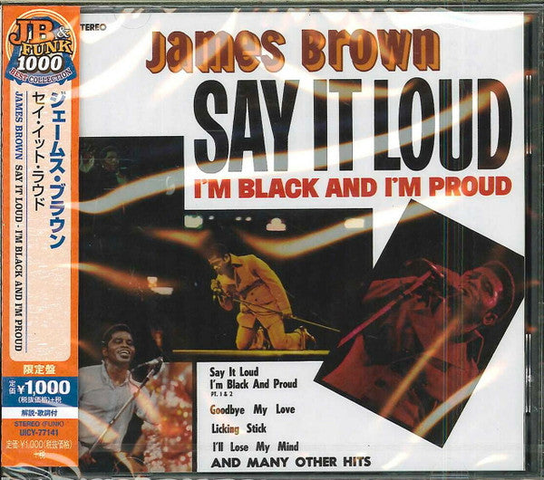 Image of Front Cover of CD - M/M - JAMES BROWN, Say It Loud I'm Black And I'm Proud (Polydor; UICY-77141, Japan 2015, Jewel Case), ,  - 4236010E