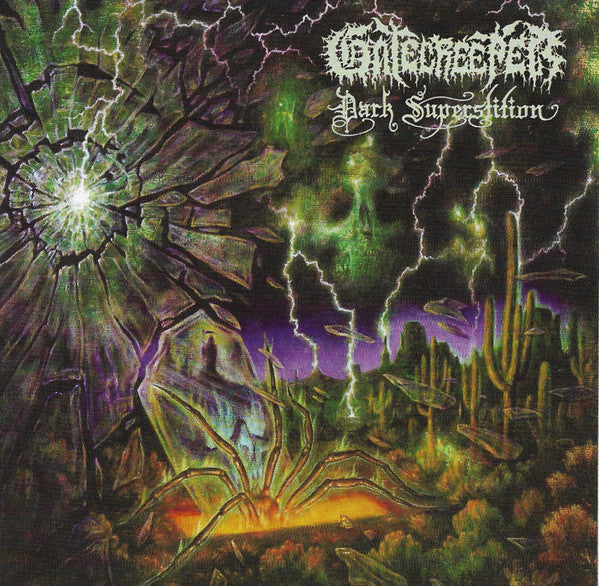 Image of Front Cover of CD - VG+/EX - GATECREEPER, Dark Superstition (Nuclear Blast Records; NBR 7223-3, Europe 2024, Jewel Case), ,  - 4236011E