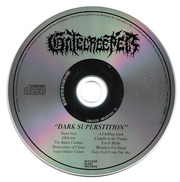 Image of Label Cover of CD - VG+/EX - GATECREEPER, Dark Superstition (Nuclear Blast Records; NBR 7223-3, Europe 2024, Jewel Case), ,  - 4236011E