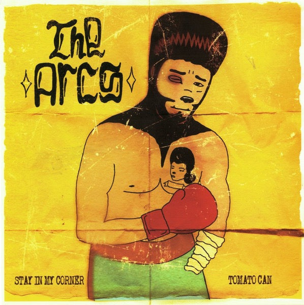 Image of Front Cover of 7" - VG/VG+ - THE ARCS, Stay In My Corner / Tomato Can (Nonesuch; 549718-7, US 2015, Fold Over Sleeve, Dan Auerbach. The Black Keys), Sleeve is faded.,  - 4216122C