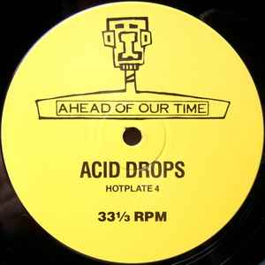 Image of Back Cover of 12" - G+/G+ - SWEET TOOTH SONNY / ACID ANT, Acid Drops (Ahead Of Our Time; HOTPLATE 4, UK 1988, Stickered Plain Sleeve), Light hairlines. Sleeve is very battered with various splits on the sides.,  - 4216094C