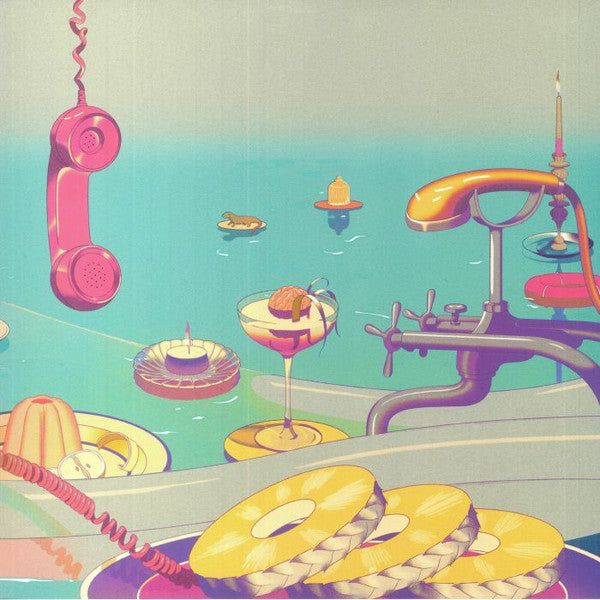 Image of Front Cover of LP - VG+/VG+ - BRAIN DE PALMA, Purple Brain (Gudu Records; GUDU010, Germany 2022), Split Spine, Crease,  - 4246095S