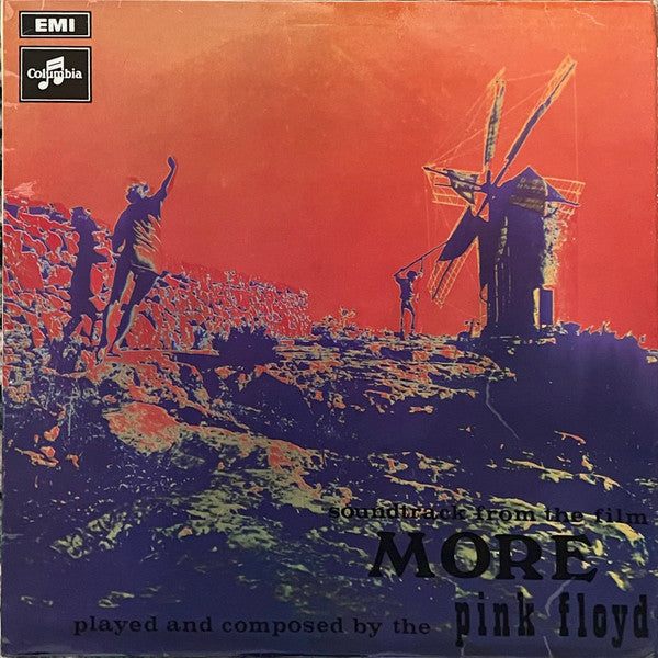 Image of Front Cover of LP - VG/G - PINK FLOYD, Soundtrack From The Film "More" (Columbia; SCX 6346, UK 1969, Flipback Sleeve, Company Inner, First edition of the 1st issue, "Lupus Music" on labels), couple of small feelable scratches,  - 4246023S