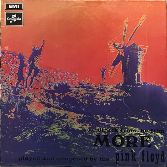 Image of Front Cover of LP - VG/G - PINK FLOYD, Soundtrack From The Film "More" (Columbia; SCX 6346, UK 1969, Flipback Sleeve, Company Inner, First edition of the 1st issue, "Lupus Music" on labels), couple of small feelable scratches,  - 4246023S